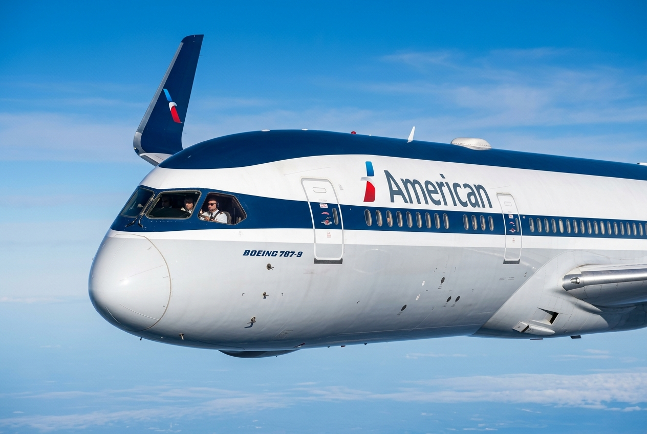 American Airlines plane